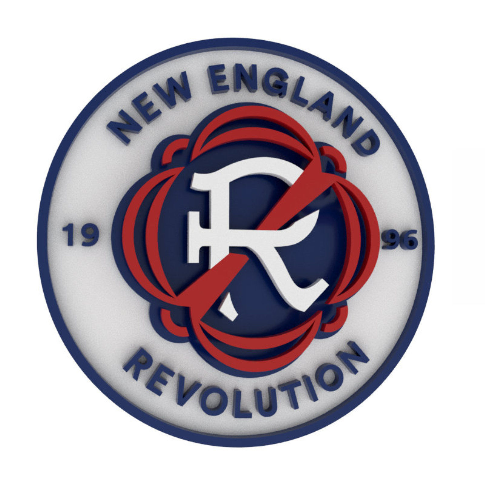 Major League Soccer all logos printable and renderable 3D print model_24