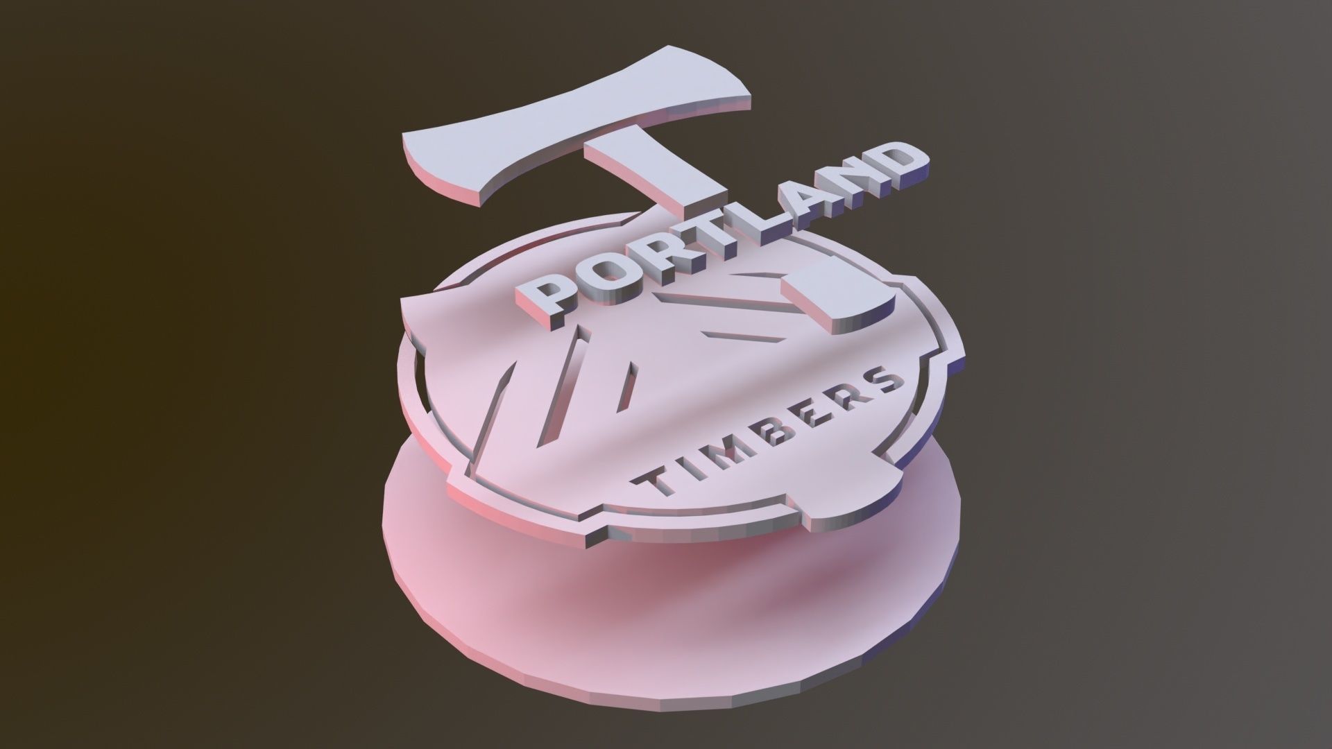 Major League Soccer all logos printable and renderable 3D print model_87