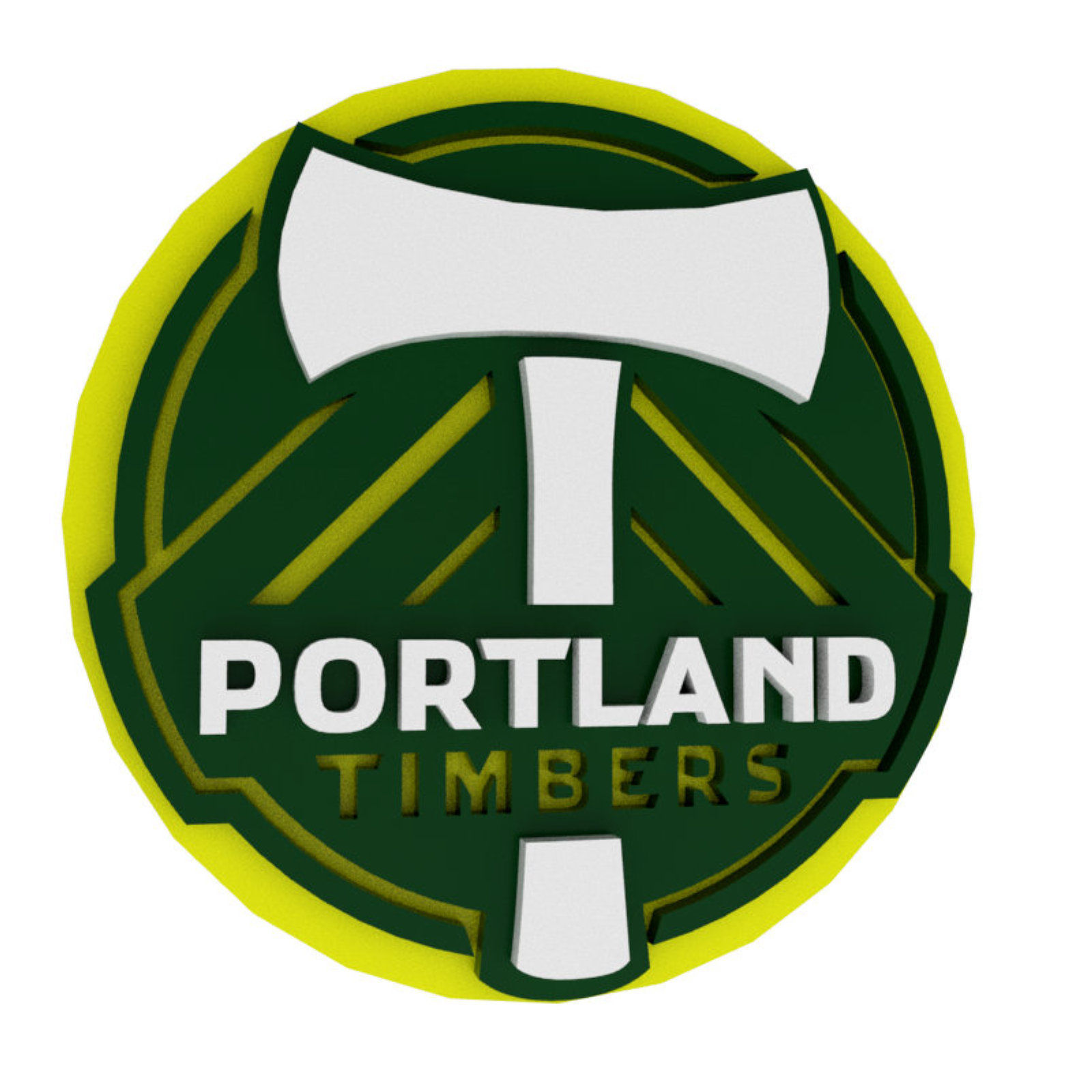 Major League Soccer all logos printable and renderable 3D print model_26