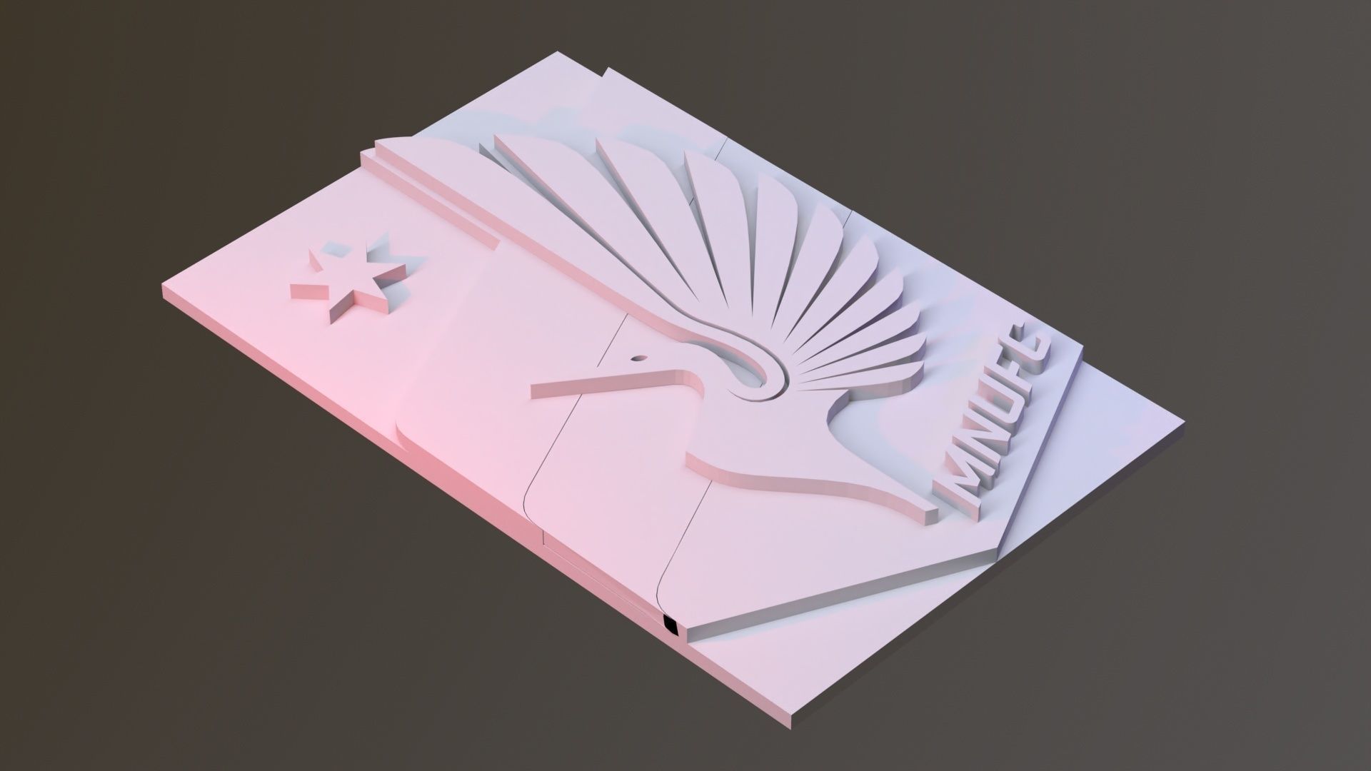 Major League Soccer all logos printable and renderable 3D print model_75