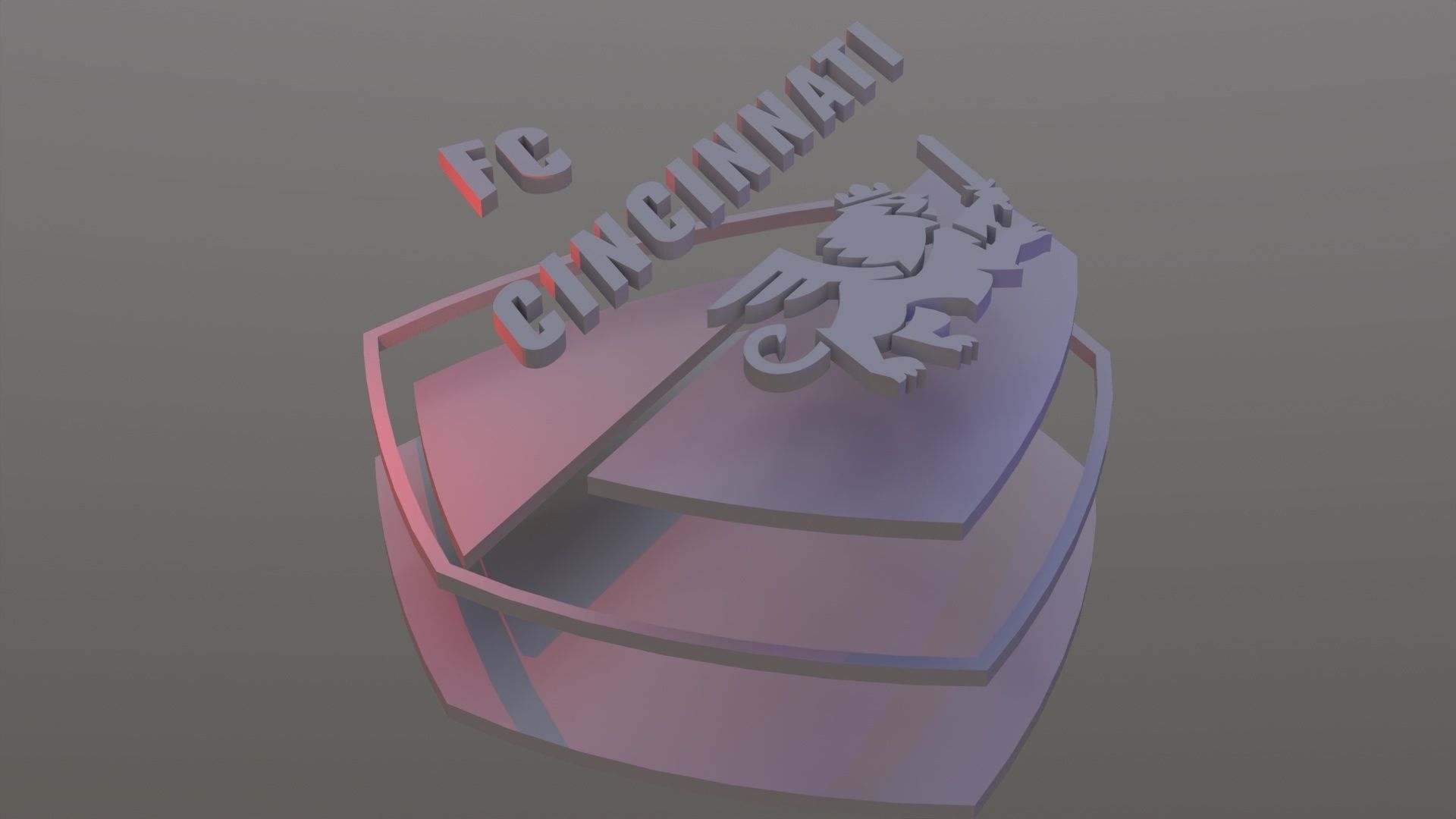 Major League Soccer all logos printable and renderable 3D print model_128