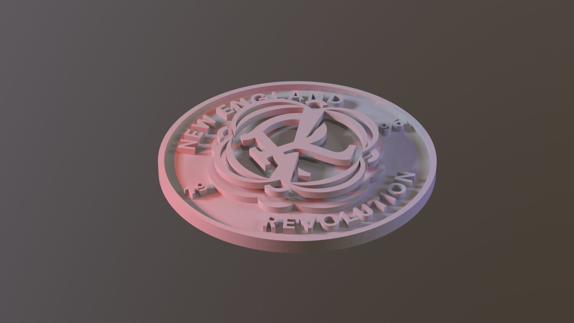 Major League Soccer all logos printable and renderable 3D print model_43