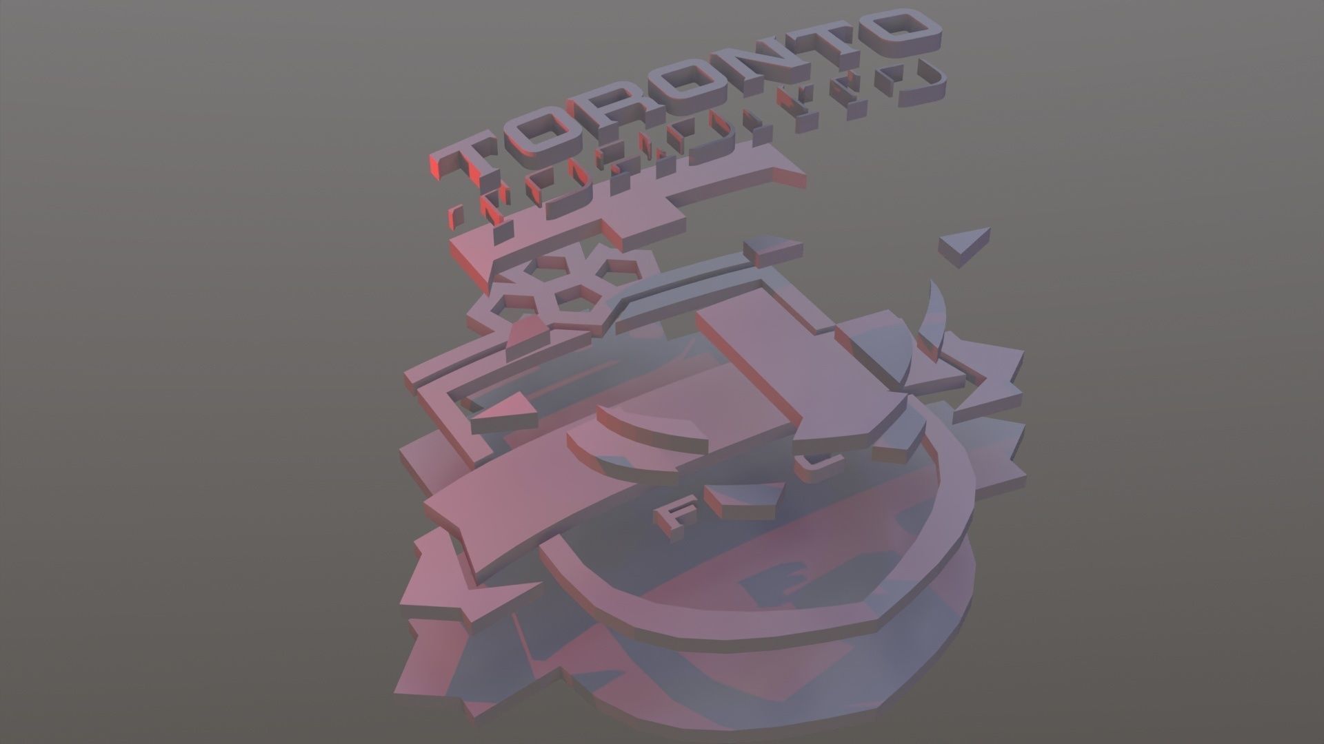 Major League Soccer all logos printable and renderable 3D print model_113