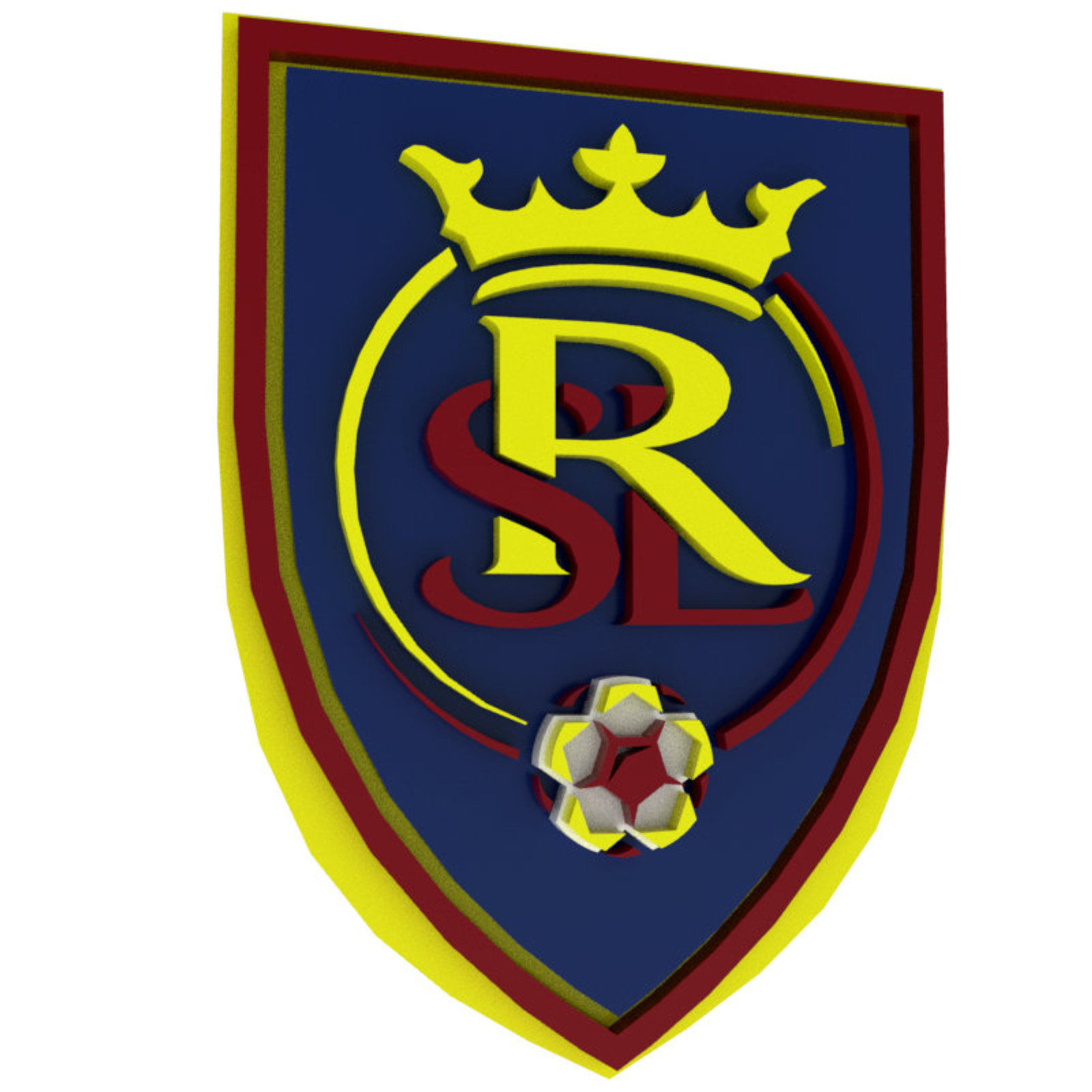 Major League Soccer all logos printable and renderable 3D print model_12