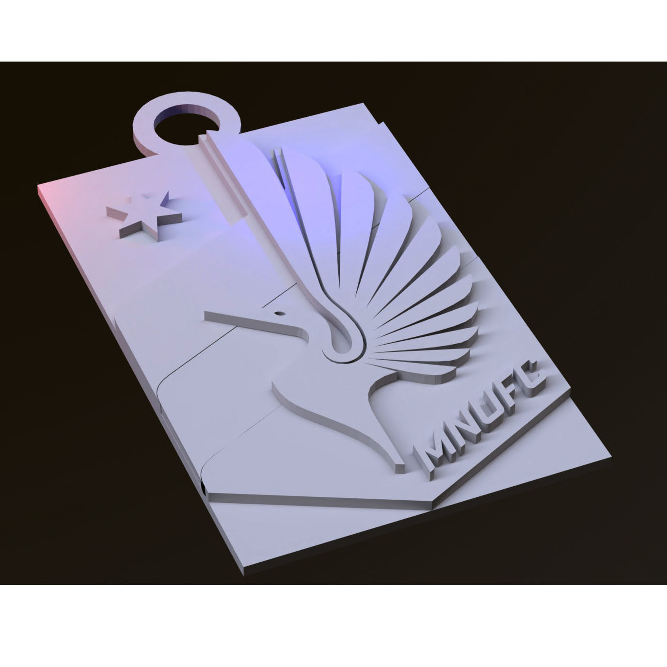 Major League Soccer all logos printable and renderable 3D print model_72