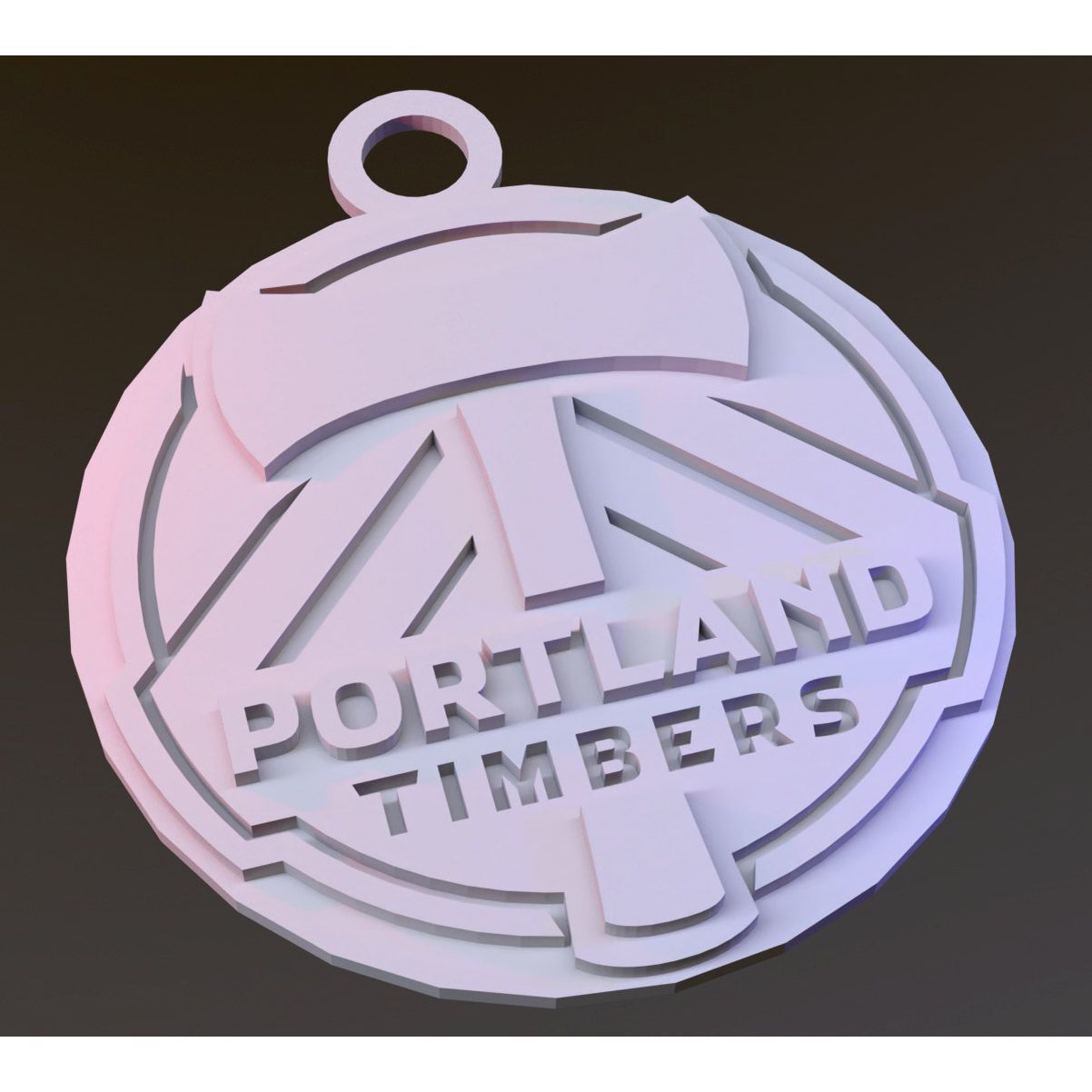 Major League Soccer all logos printable and renderable 3D print model_86