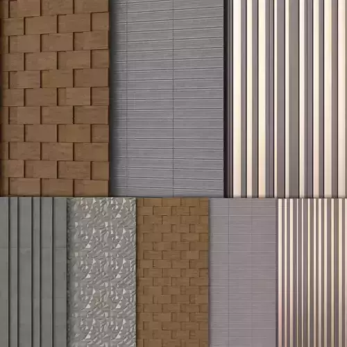 Decorative Wall Panel 01 3D model
