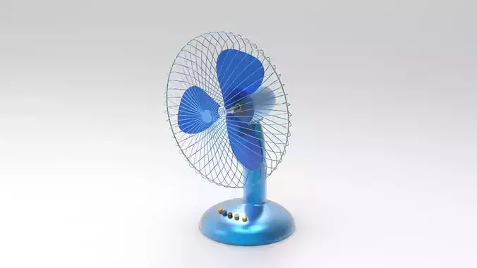 Table Fan 3D model