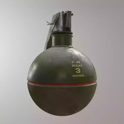 Frag Grenade 3D model