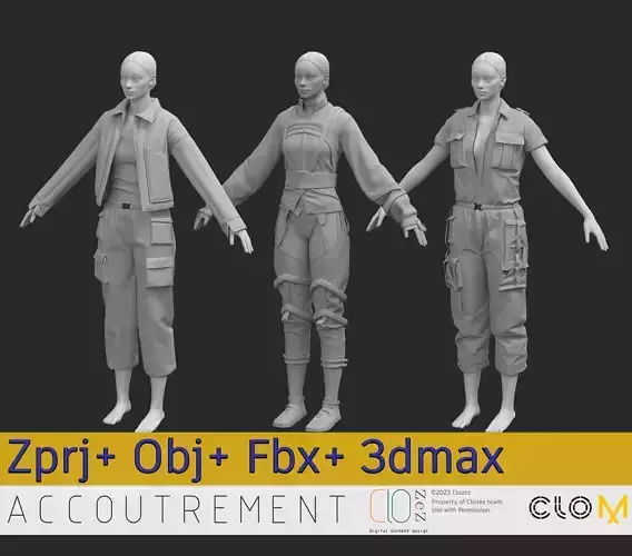 Accoutrement 3D model