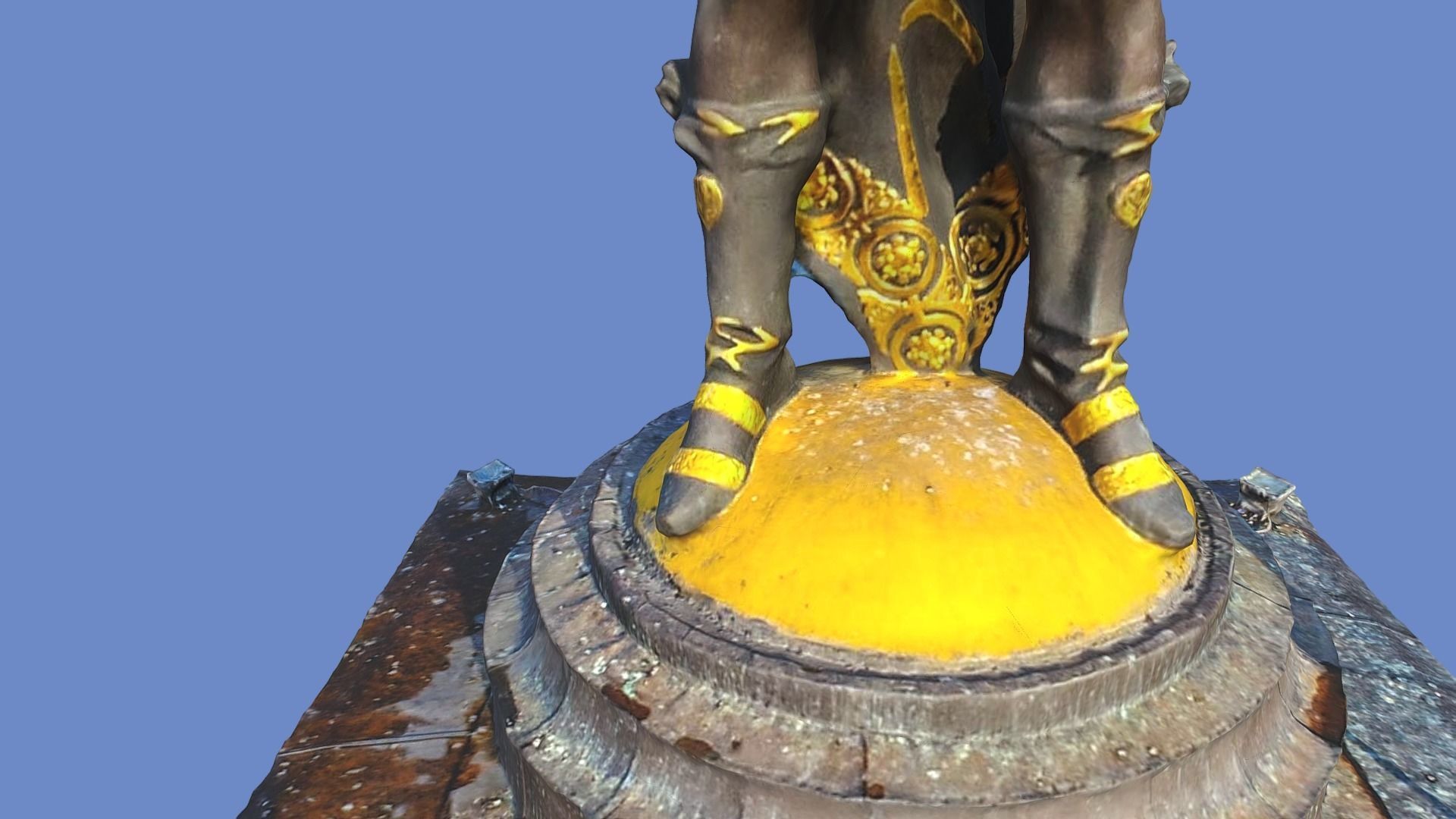 3D model - Michael Archangel - Kyiv Ukraine - usdz gltf obj 3D model_10