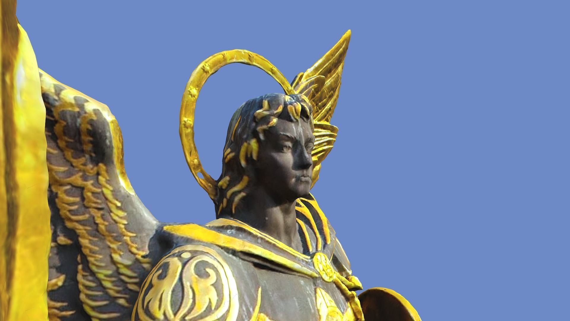 3D model - Michael Archangel - Kyiv Ukraine - usdz gltf obj 3D model_2