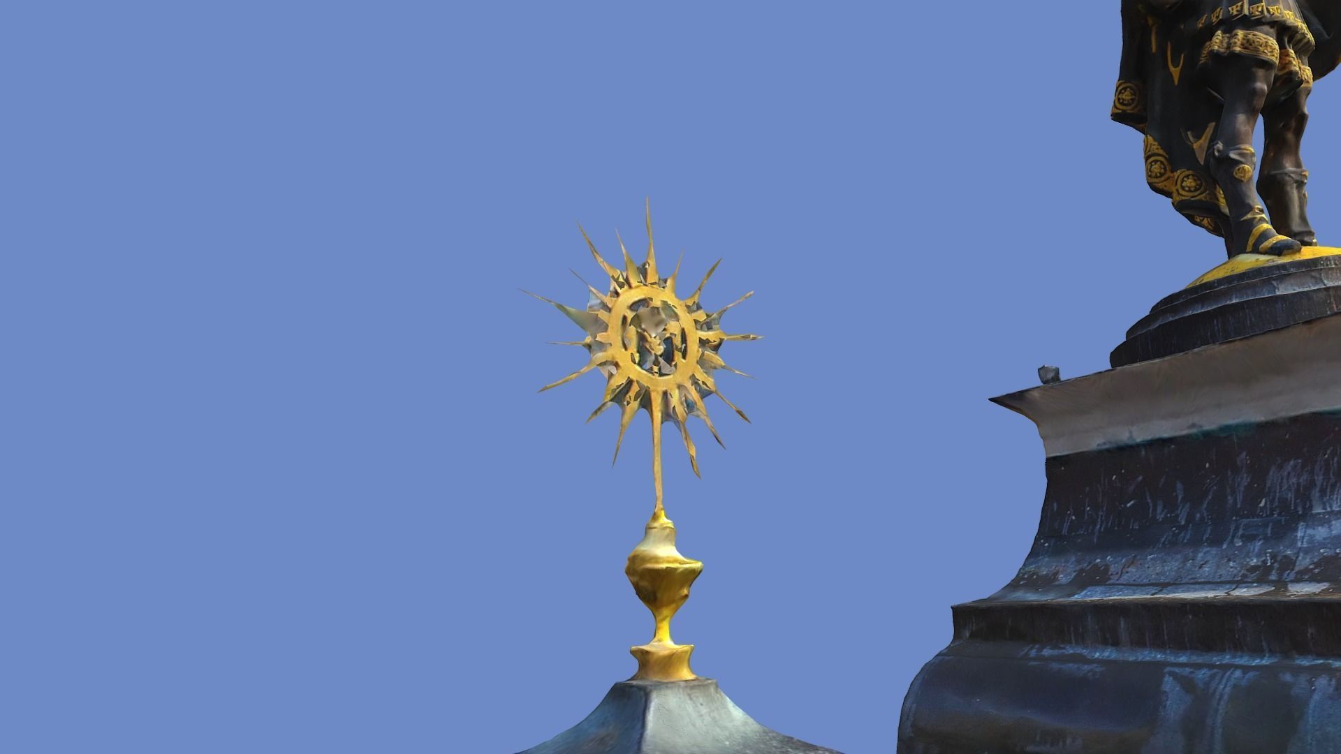 3D model - Michael Archangel - Kyiv Ukraine - usdz gltf obj 3D model_14