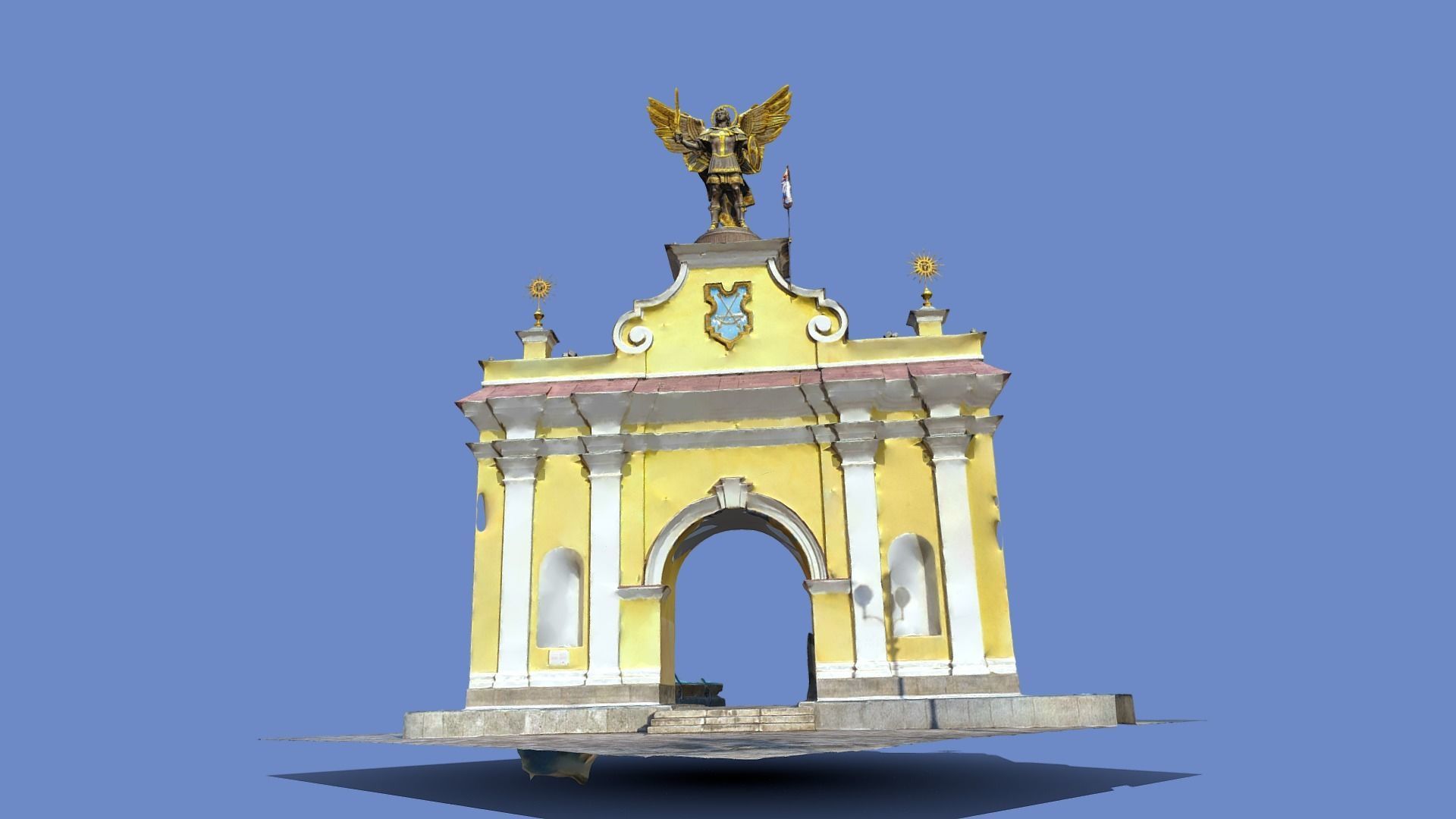 3D model - Michael Archangel - Kyiv Ukraine - usdz gltf obj 3D model_18