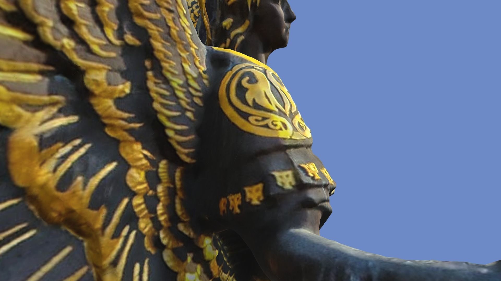 3D model - Michael Archangel - Kyiv Ukraine - usdz gltf obj 3D model_4