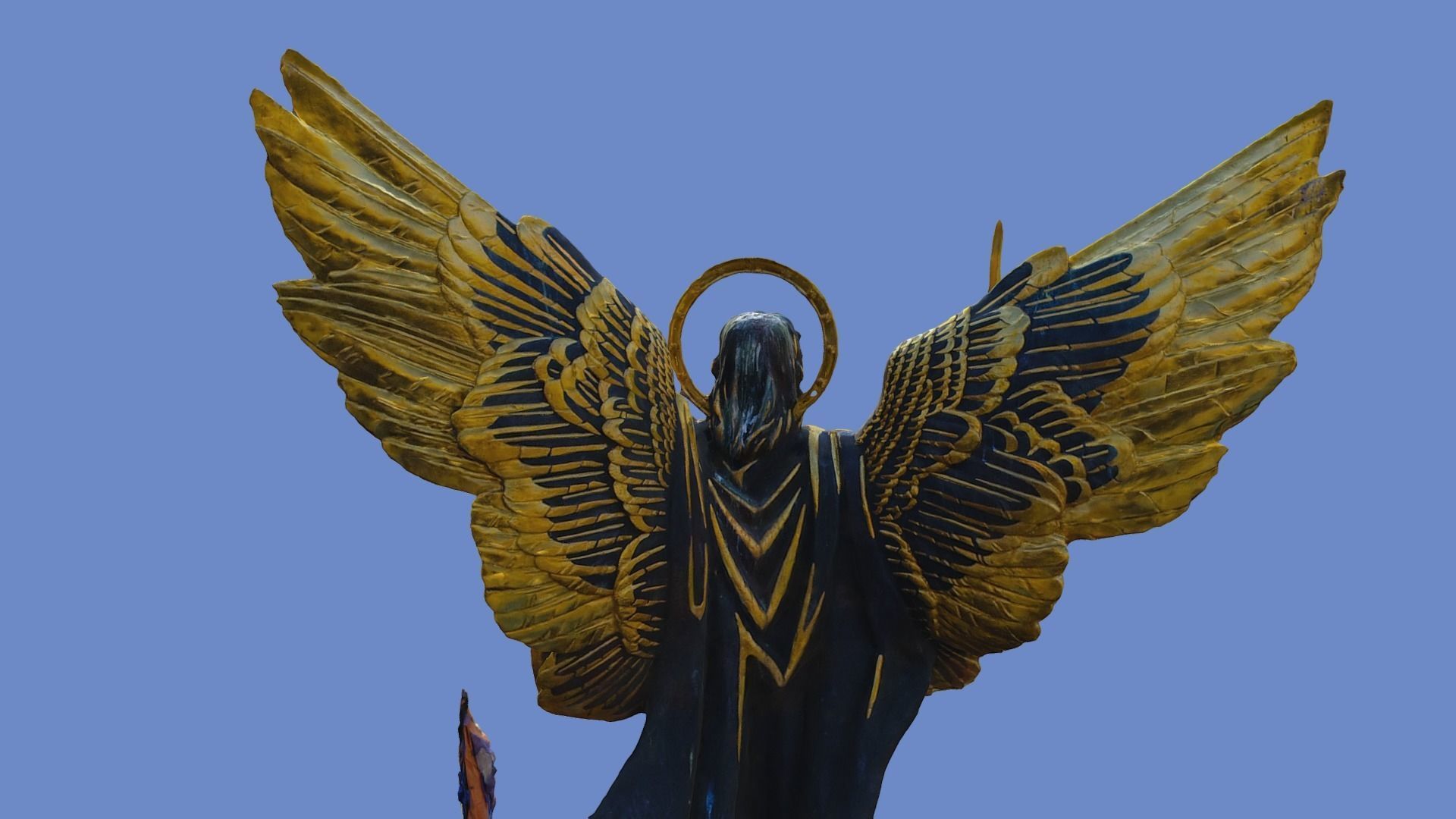 3D model - Michael Archangel - Kyiv Ukraine - usdz gltf obj 3D model_6