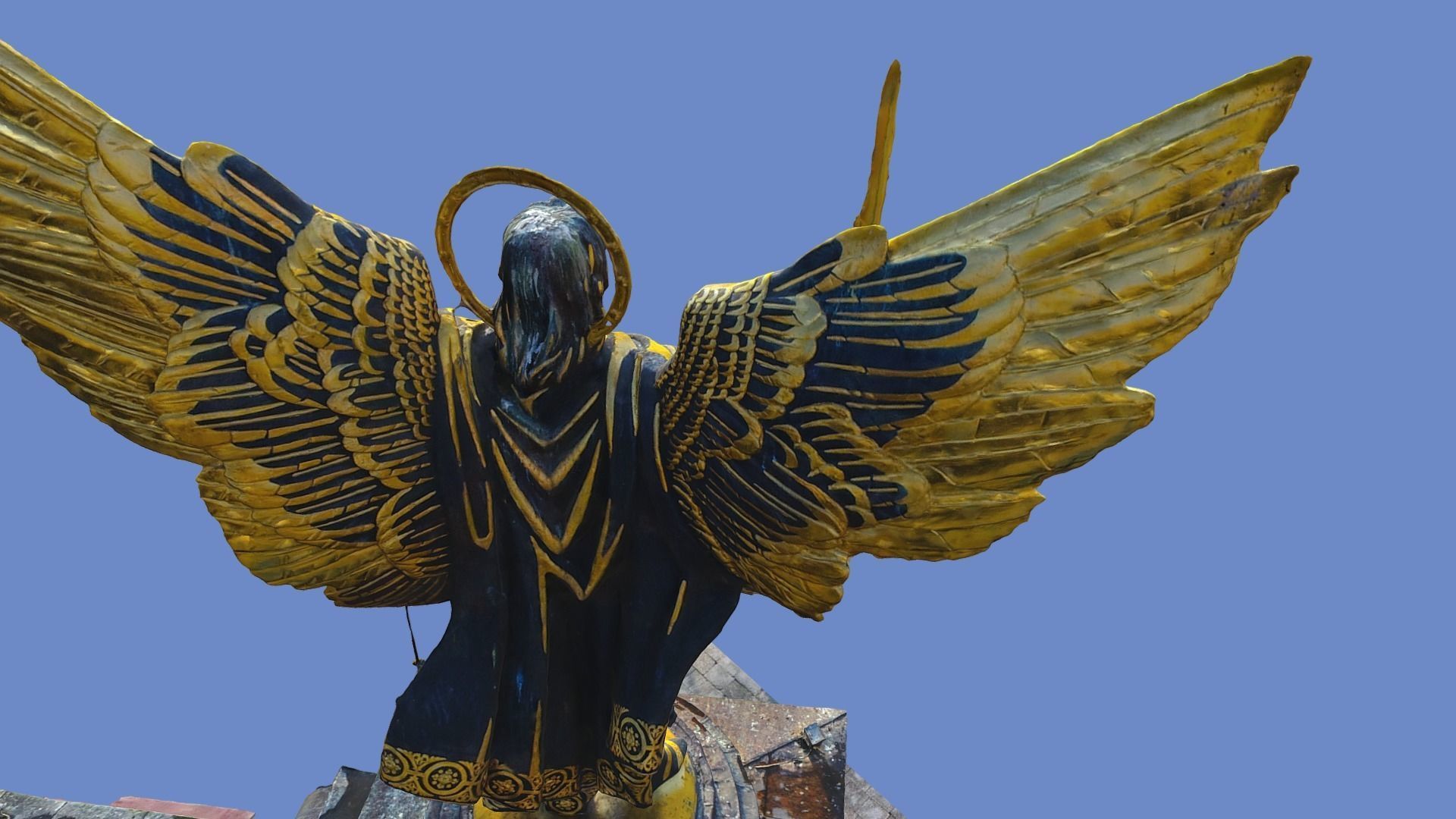 3D model - Michael Archangel - Kyiv Ukraine - usdz gltf obj 3D model_5