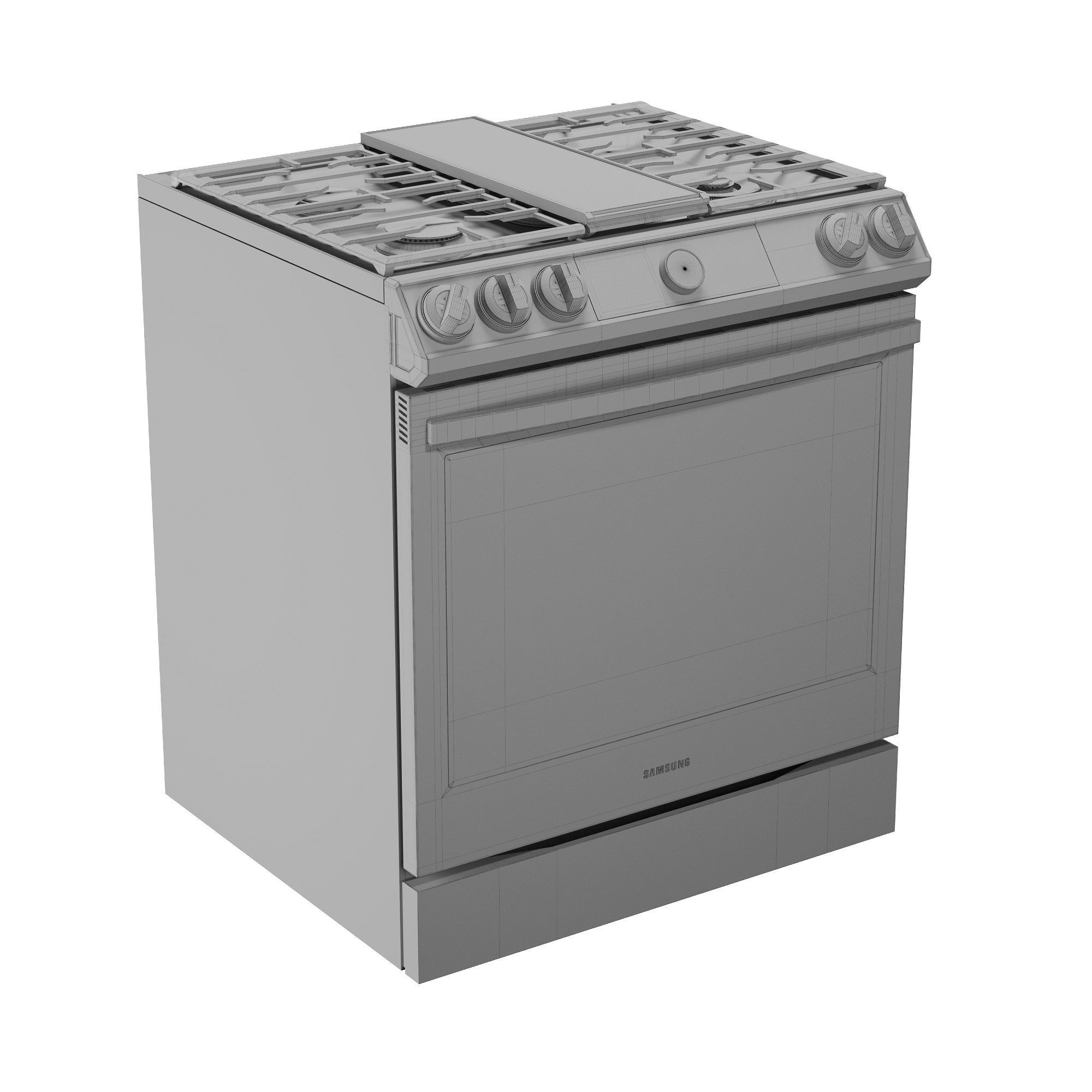 2 Model of Range SAMSUNG 3D Model Collection_10