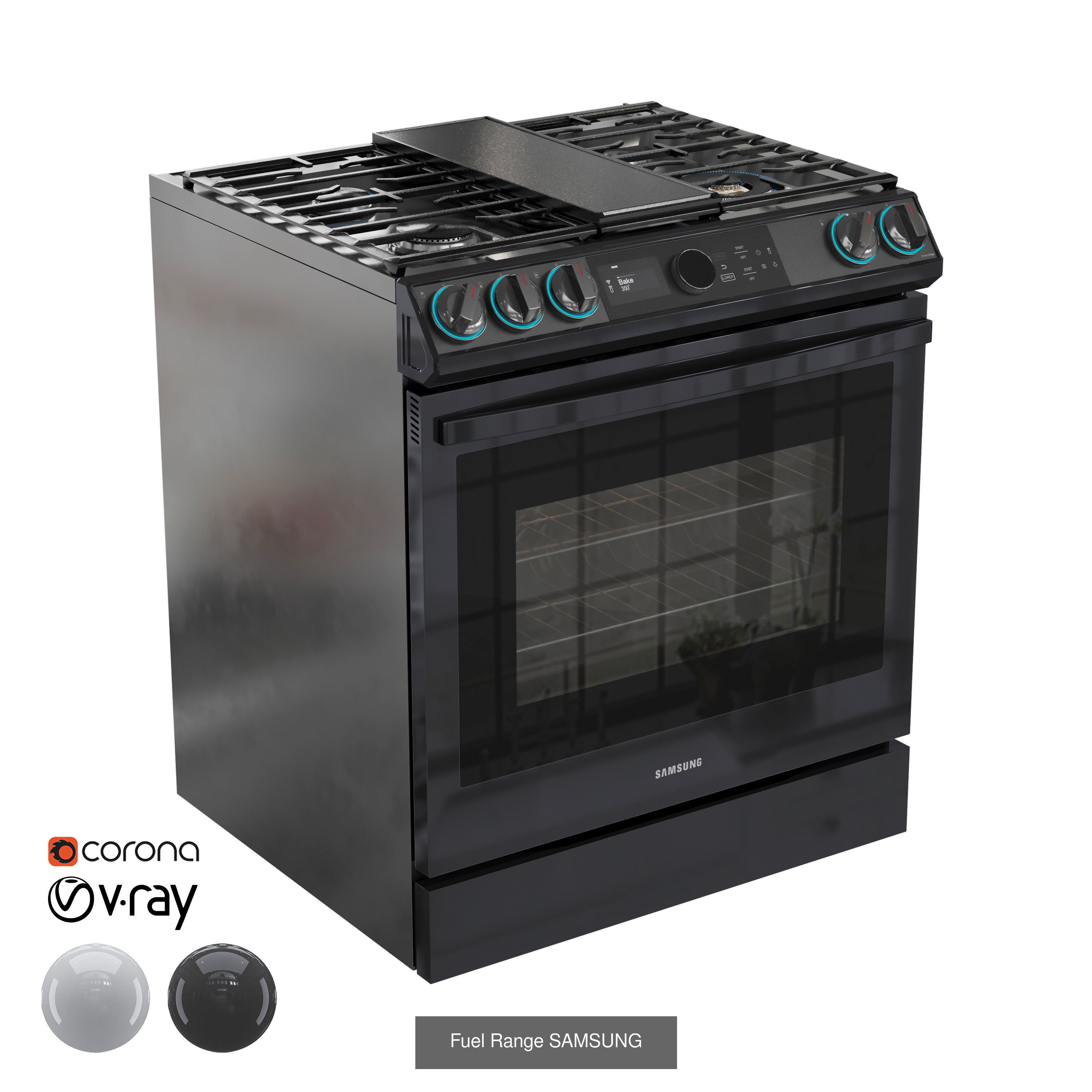 2 Model of Range SAMSUNG 3D Model Collection_6