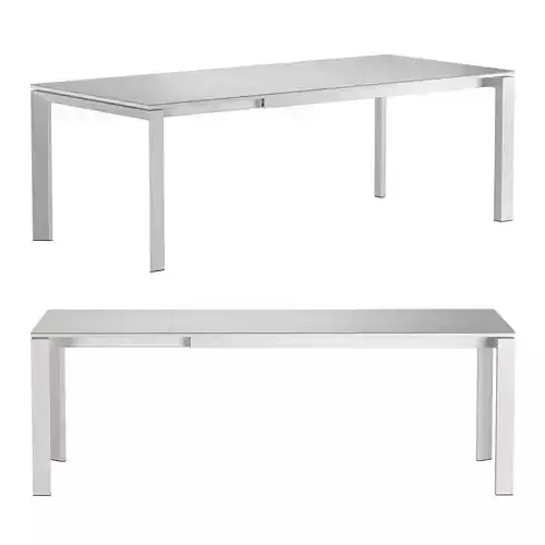 Houston Outdoor Extension Dining Table 3D model