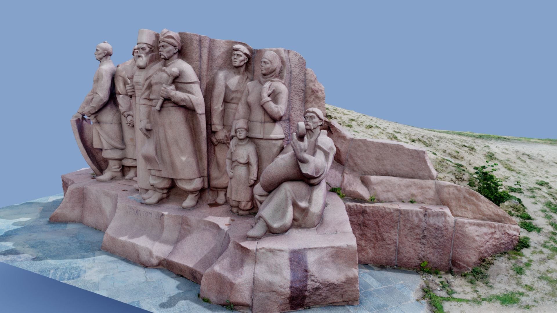 3D model - Pereyaslav Council - Kyiv Ukraine - usdz gltf obj 3D model_1