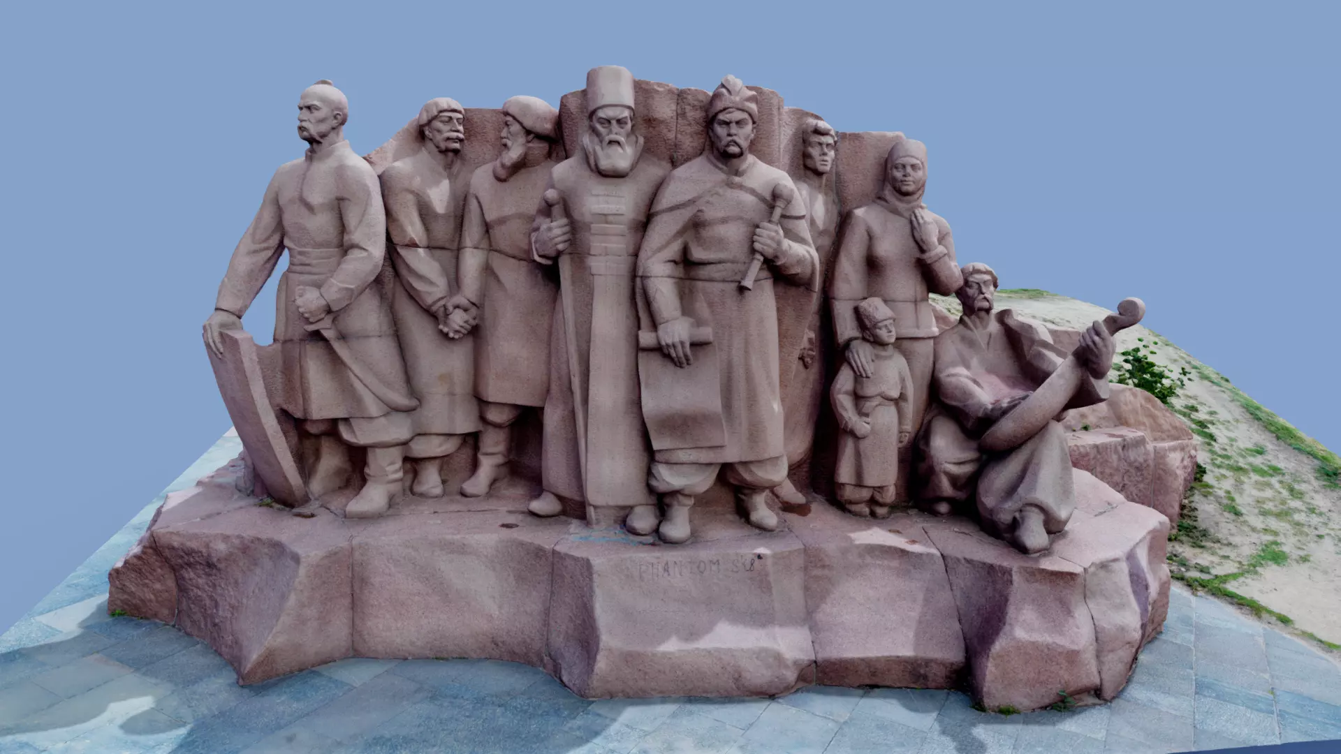 3D model - Pereyaslav Council - Kyiv Ukraine - usdz gltf obj 3D model_0