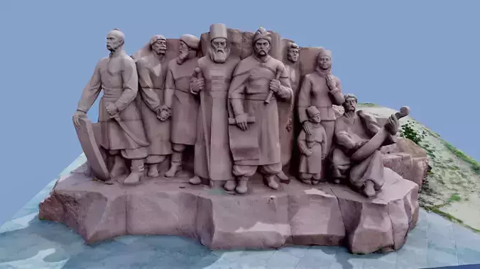 3D model - Pereyaslav Council - Kyiv Ukraine - usdz gltf obj