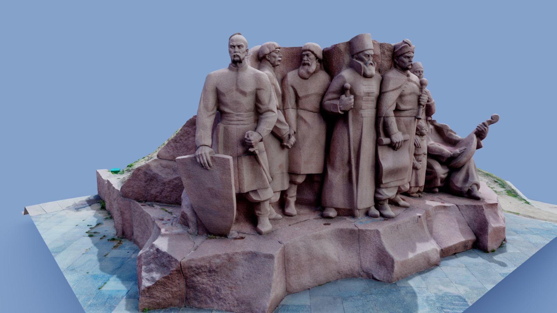 3D model - Pereyaslav Council - Kyiv Ukraine - usdz gltf obj 3D model_16