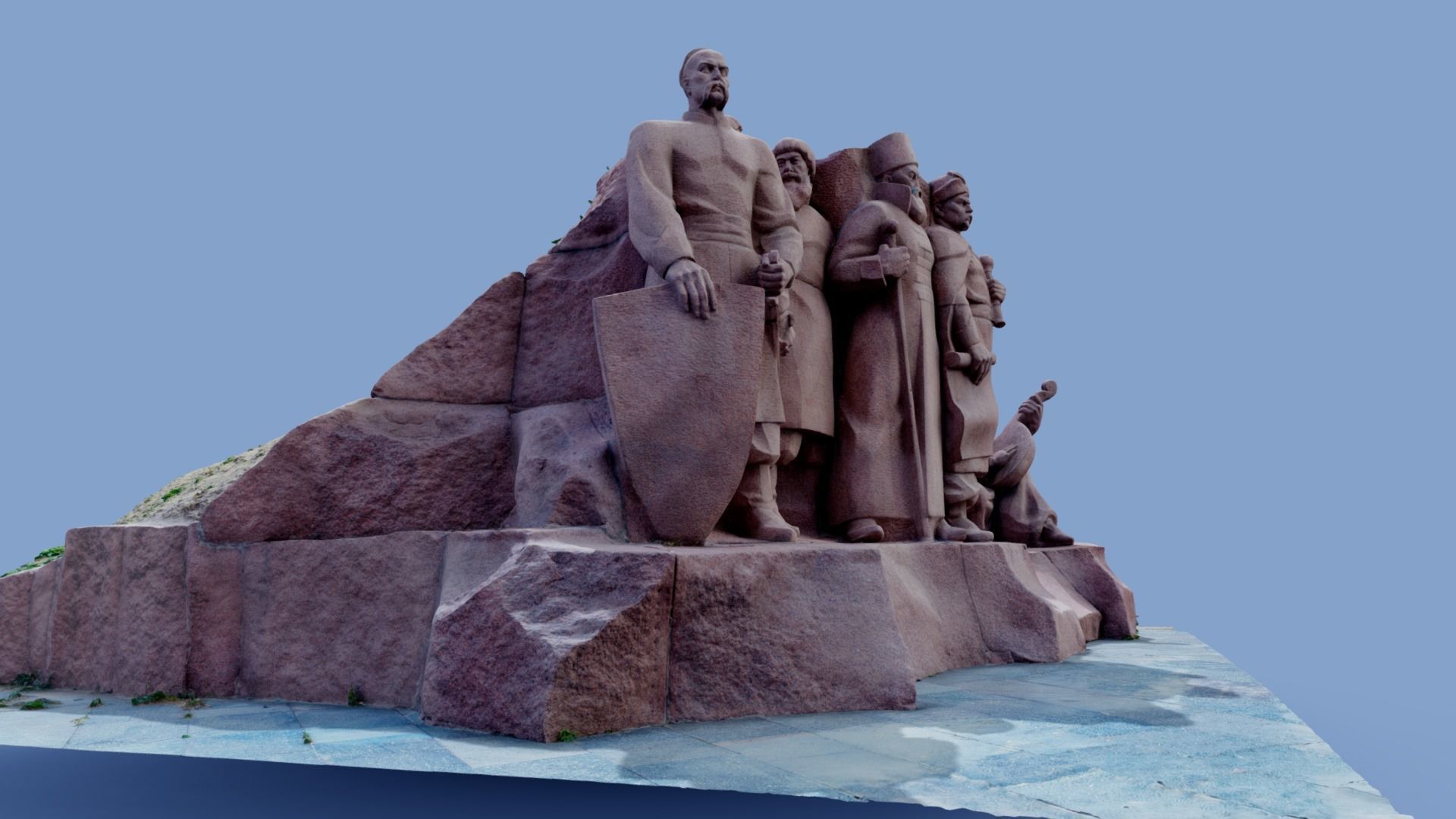 3D model - Pereyaslav Council - Kyiv Ukraine - usdz gltf obj 3D model_9