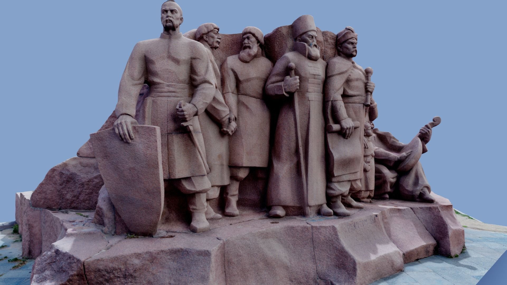 3D model - Pereyaslav Council - Kyiv Ukraine - usdz gltf obj 3D model_8