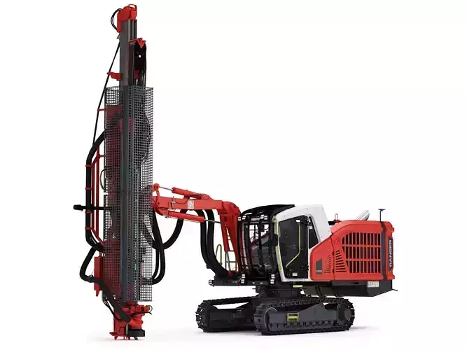 Surface top hammer drill rig Ranger DX800i 3D model