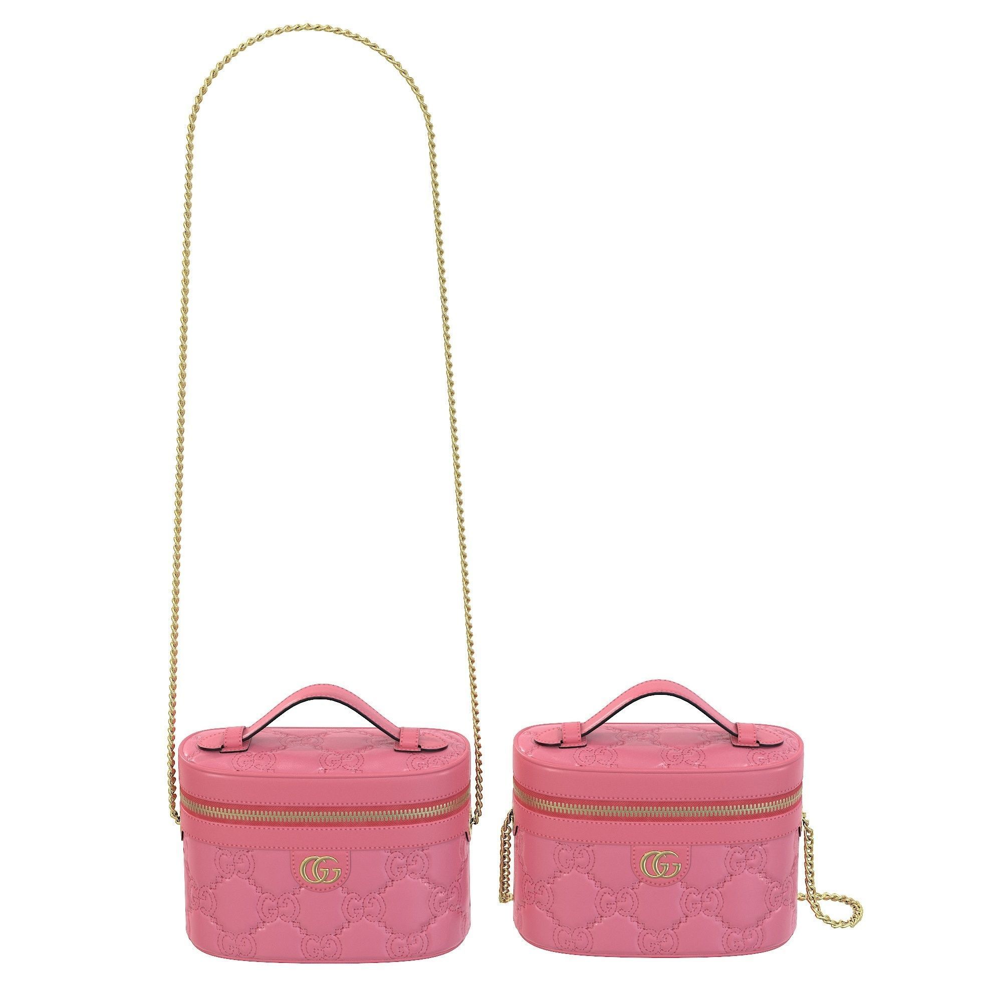 Gucci Ophidia Cosmetic Case Bag Low-poly 3D model_10