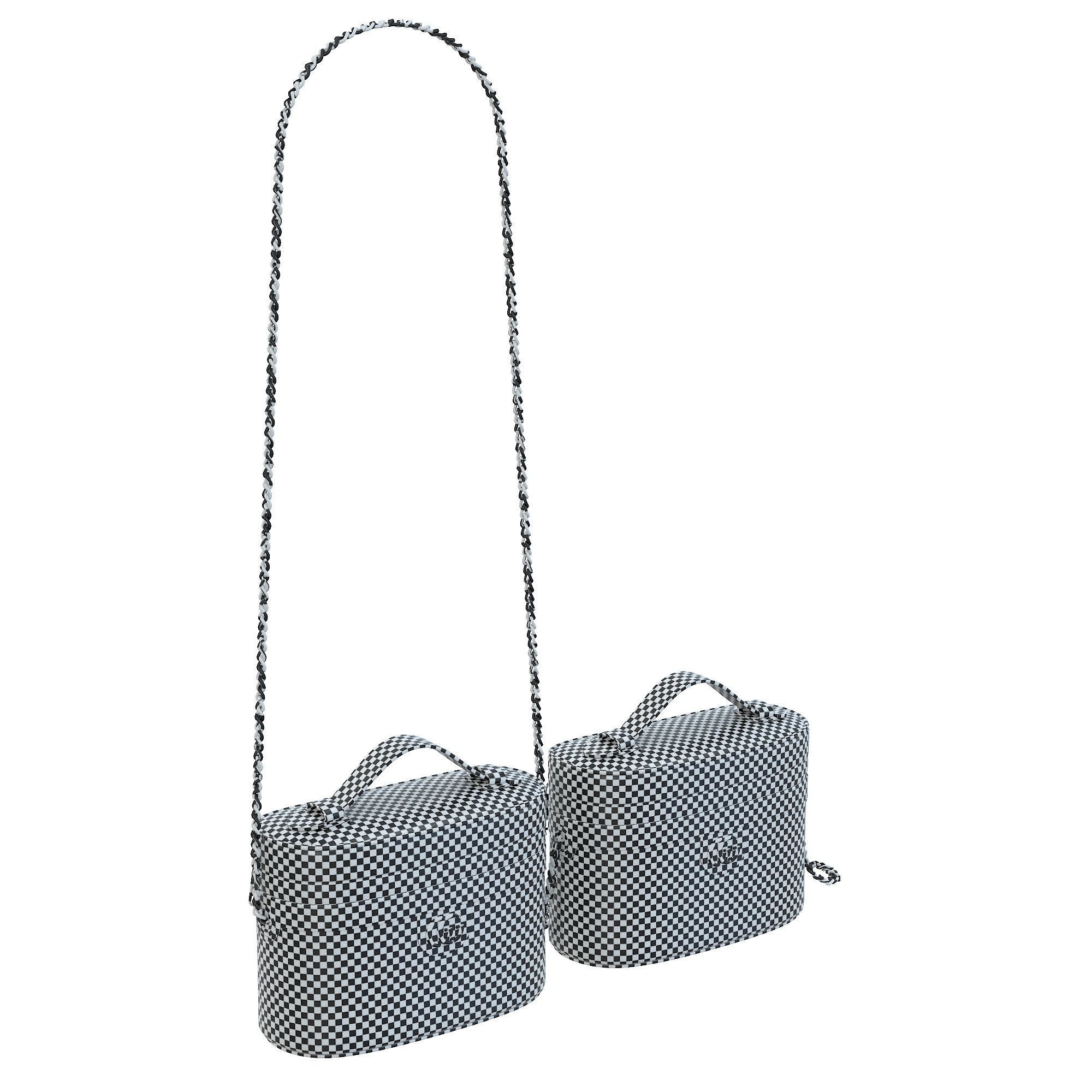 Gucci Ophidia Cosmetic Case Bag Low-poly 3D model_13