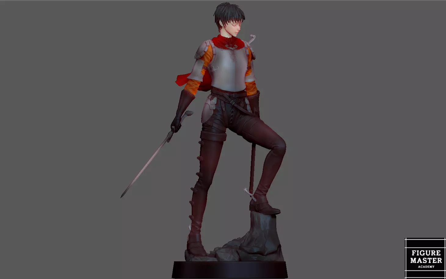 BERSERK CASCA FANTASY ANIME SWORD CHARACTER 3D PRINT MODEL 3D print model