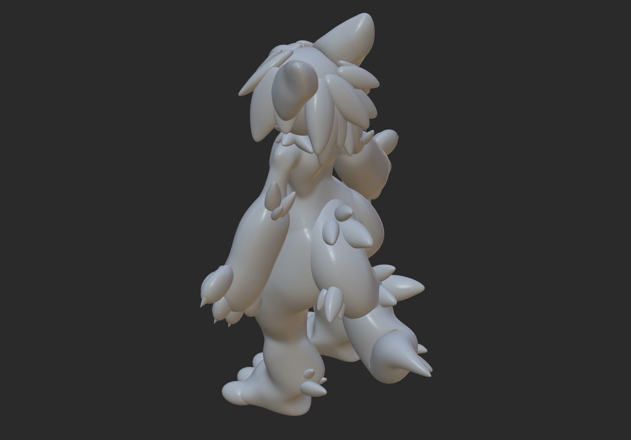 Kemono Furry 3D Full Body Base Model 3D model_5