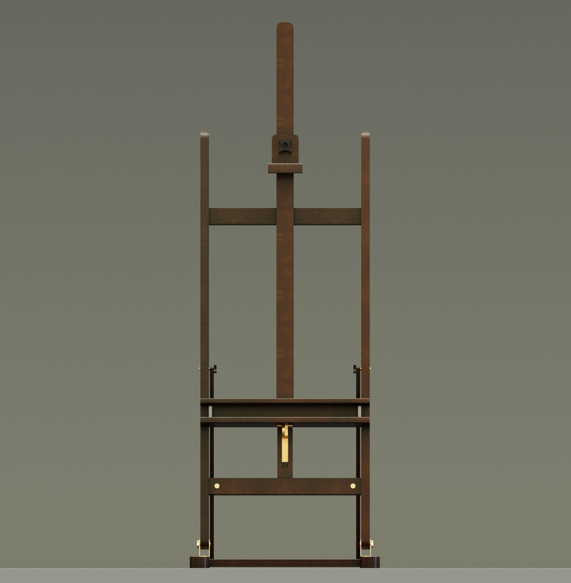 Easel 3D model_2