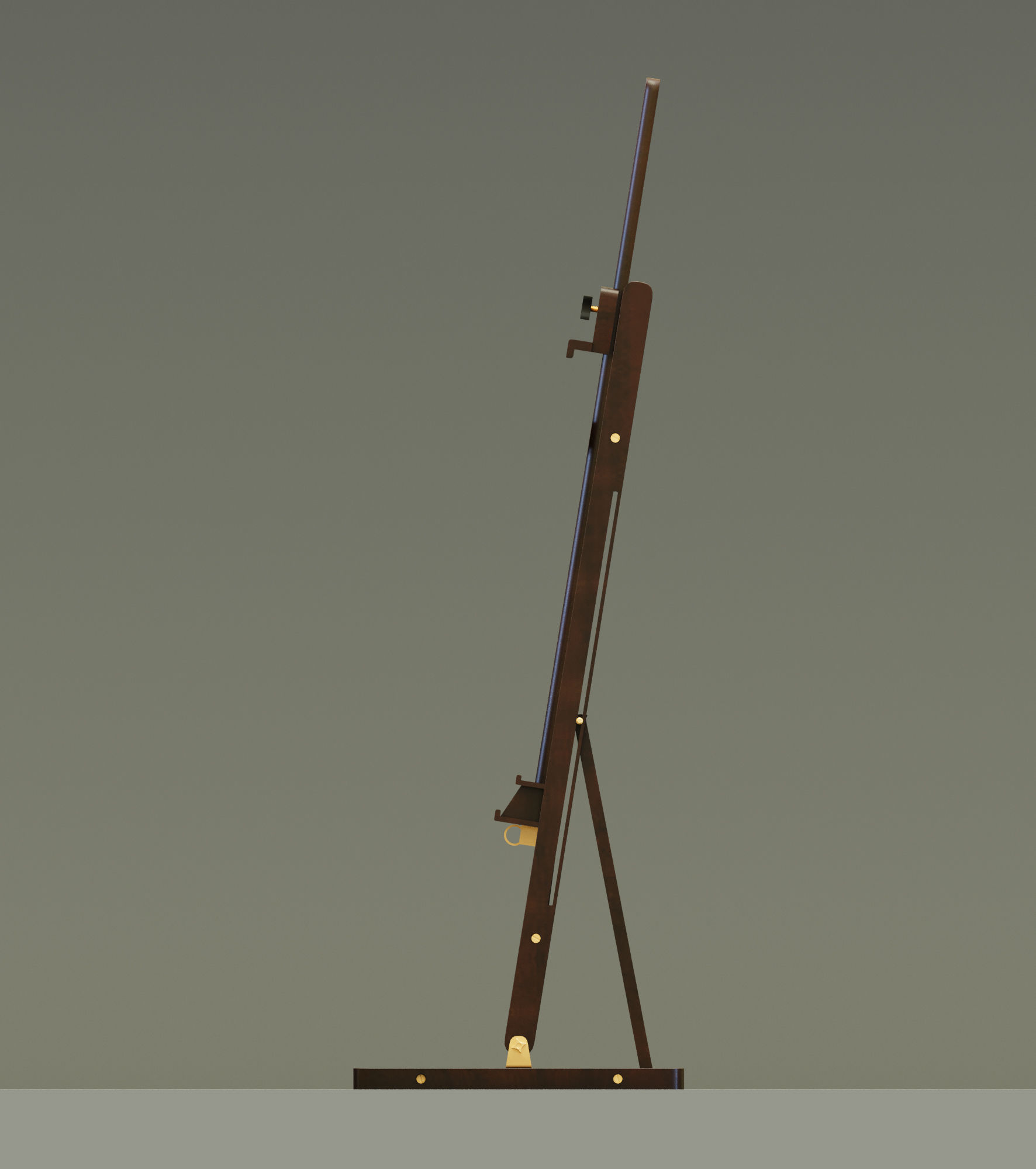 Easel 3D model_4