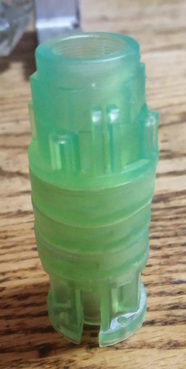 Borehole Pump Full size and 25persent scale size Working 3D print model_0