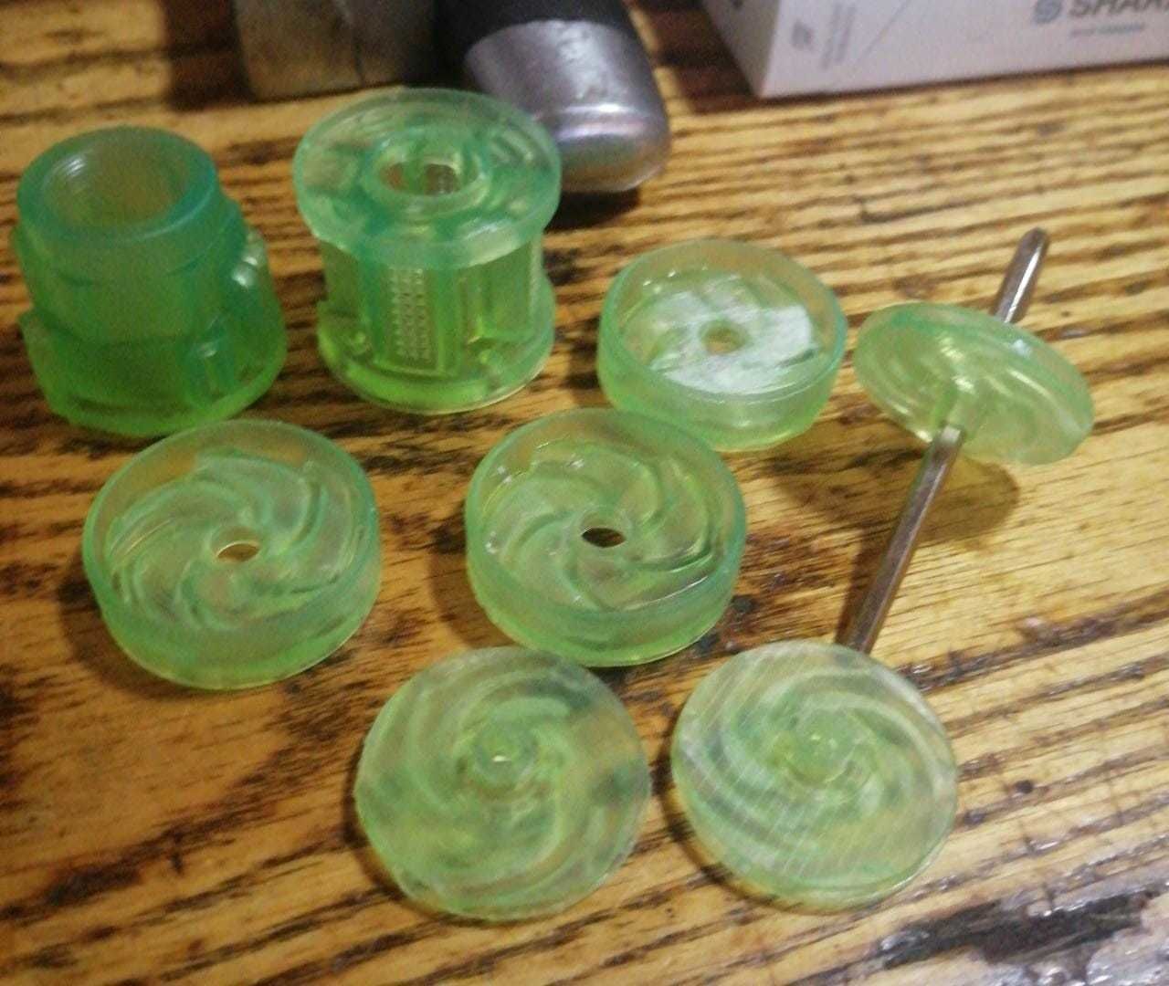 Borehole Pump Full size and 25persent scale size Working 3D print model_3