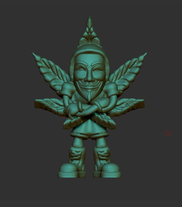 marihuano prueba free 3D model 3D