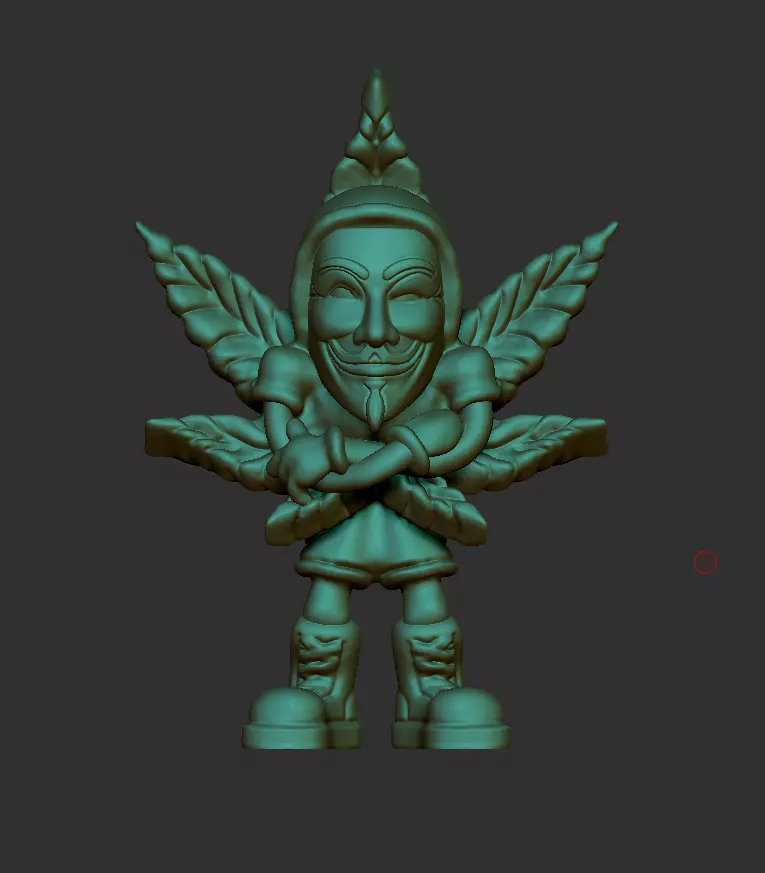 marihuano prueba Free 3D print model
