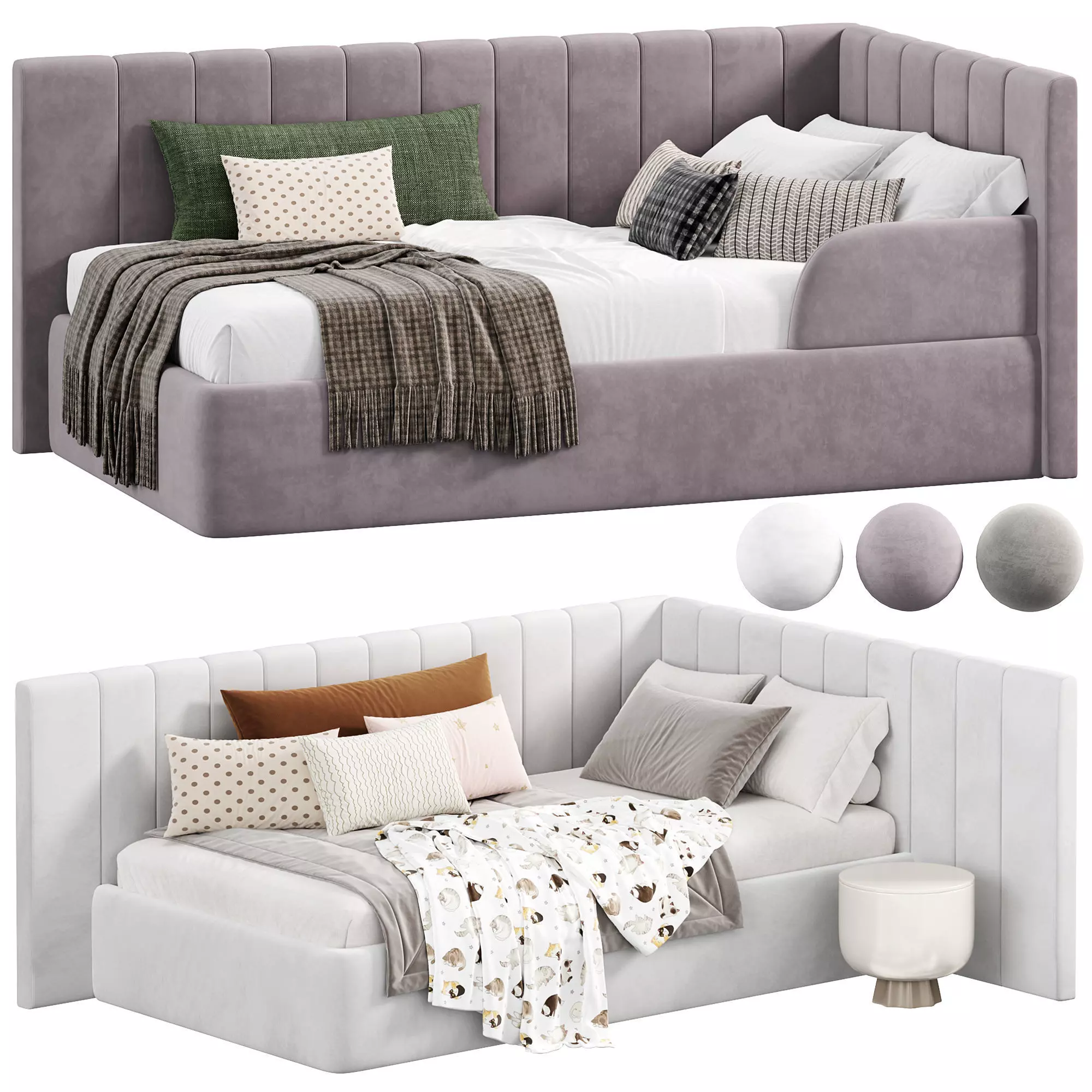 JERSEY Childrens furniture Beds by frankof 3D model_0