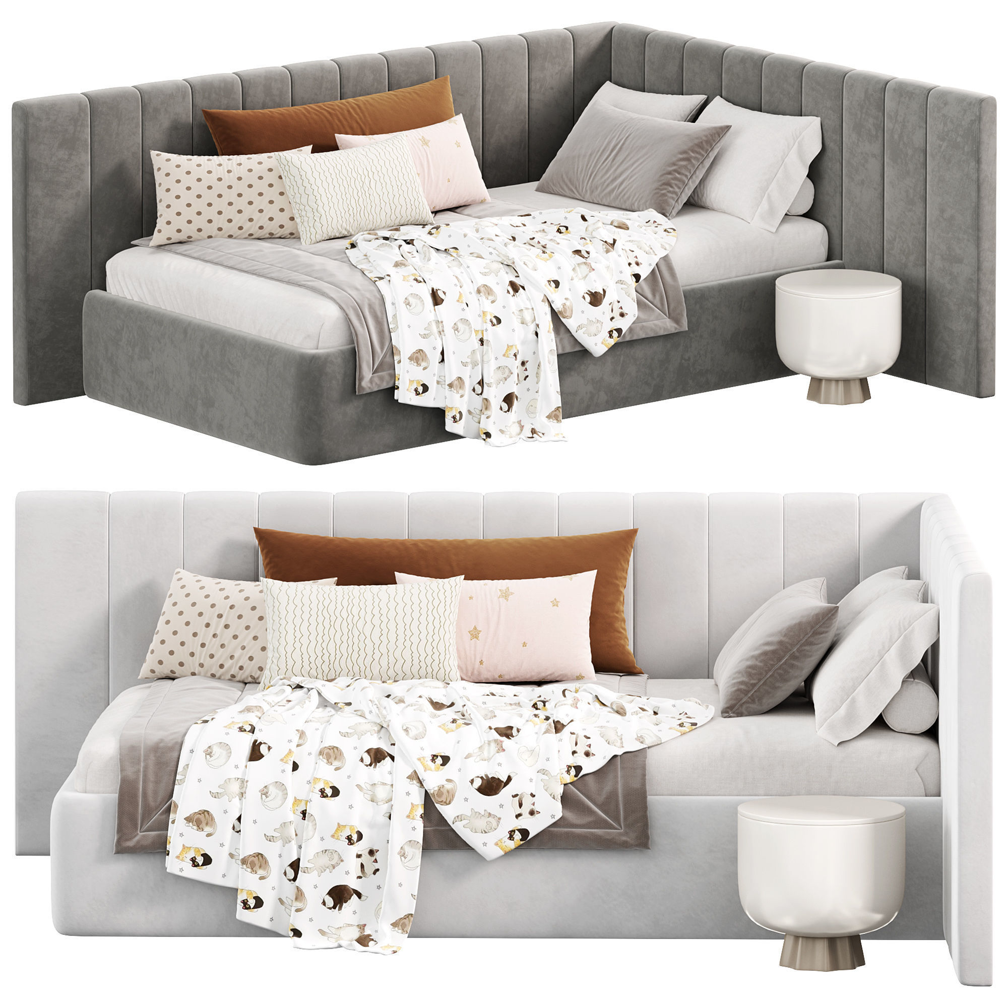 JERSEY Childrens furniture Beds by frankof 3D model_1