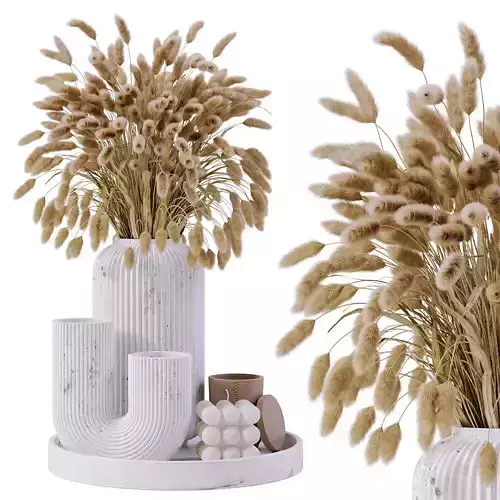 Decorative set 4 3D model