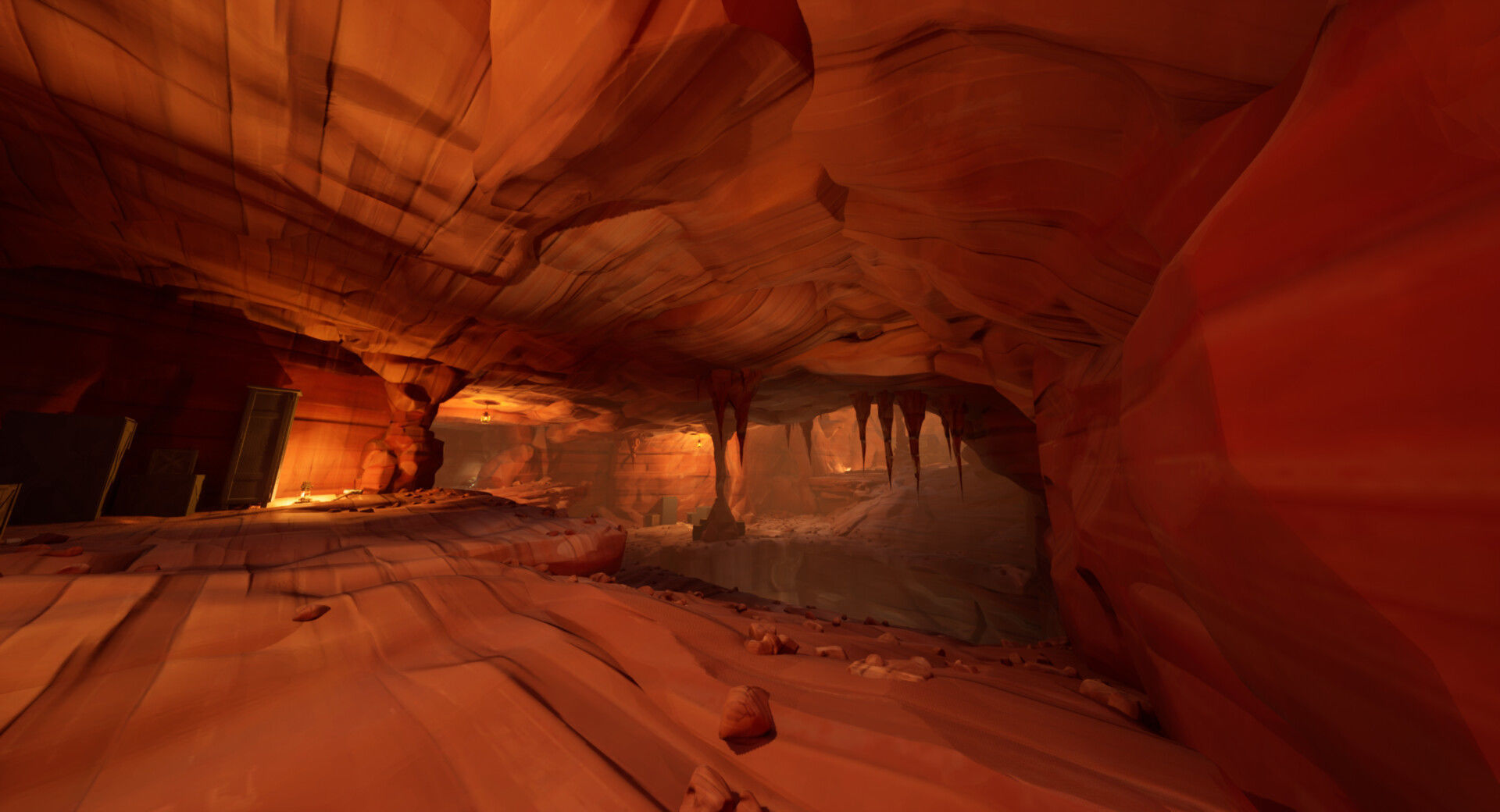 Full Stylized Cave Set  Low-poly 3D model_3