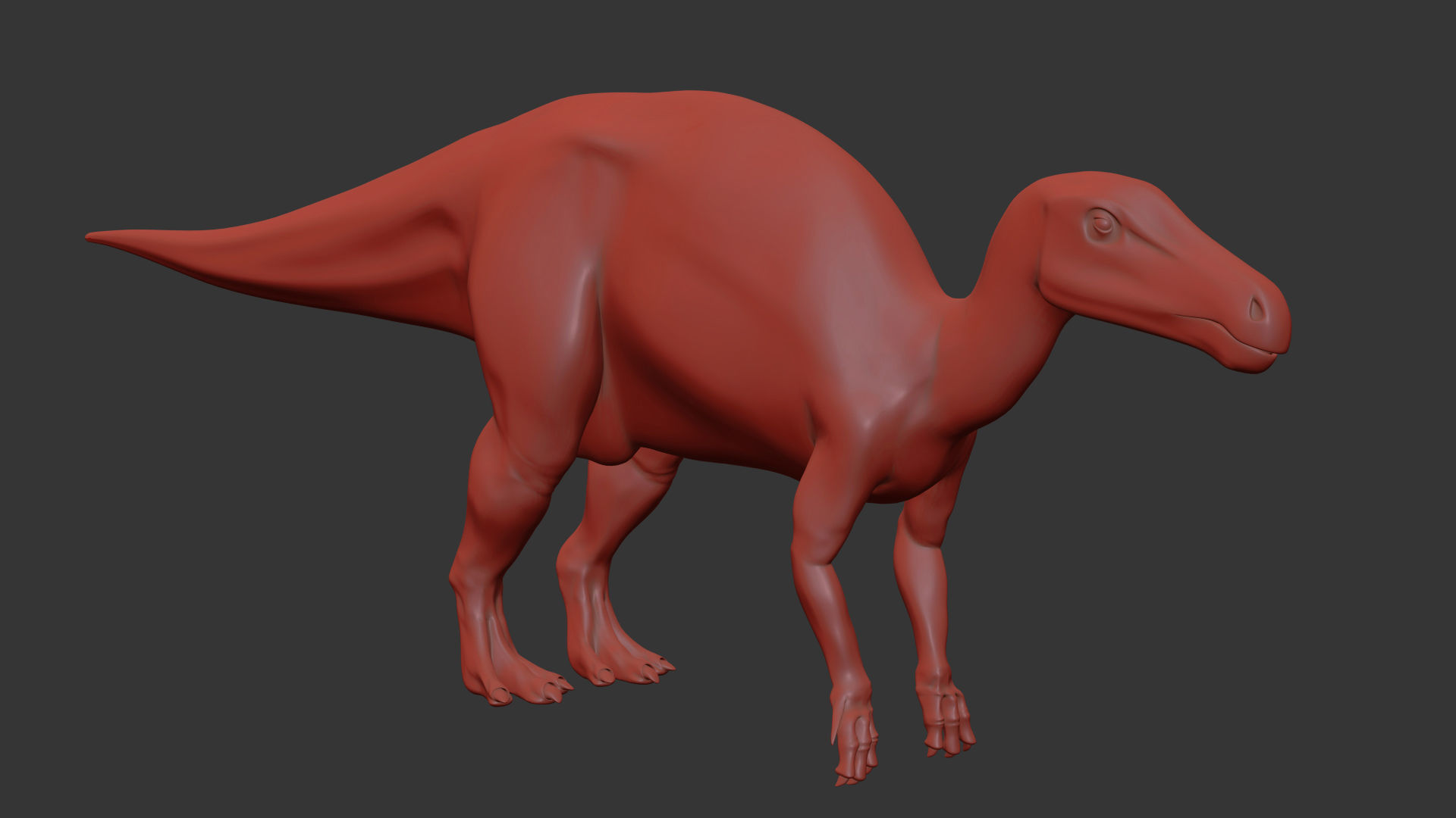 Edmontosaur Lives 8K - 3d animated model 3D model_15