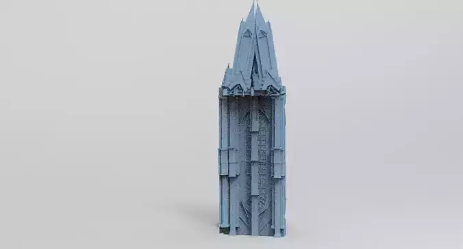 Wizarding worlds window 1 3D model