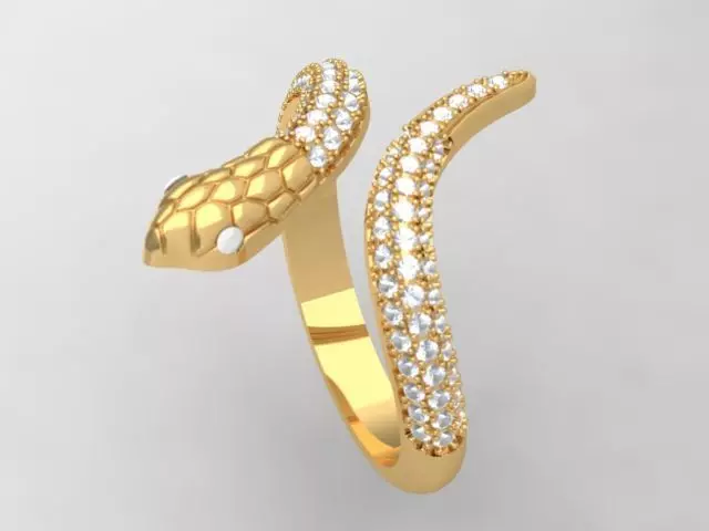 animal rings 3D print model
