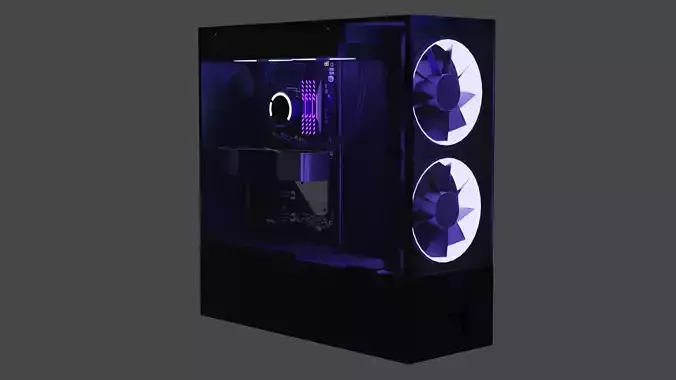 Gaming pc 3D model