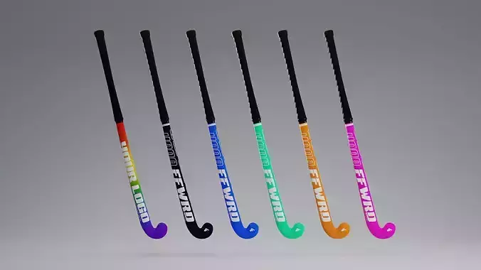 Field Hockey Stick and Ball